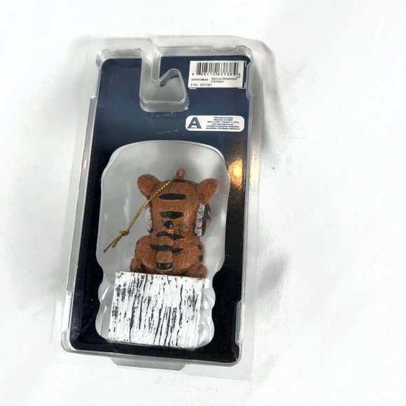 Team Sports America Clemson Tigers Tiki Mascot Holiday Ornament - Picture 4 of 4